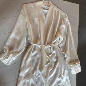 Lunya Washable Silk Robe - XS